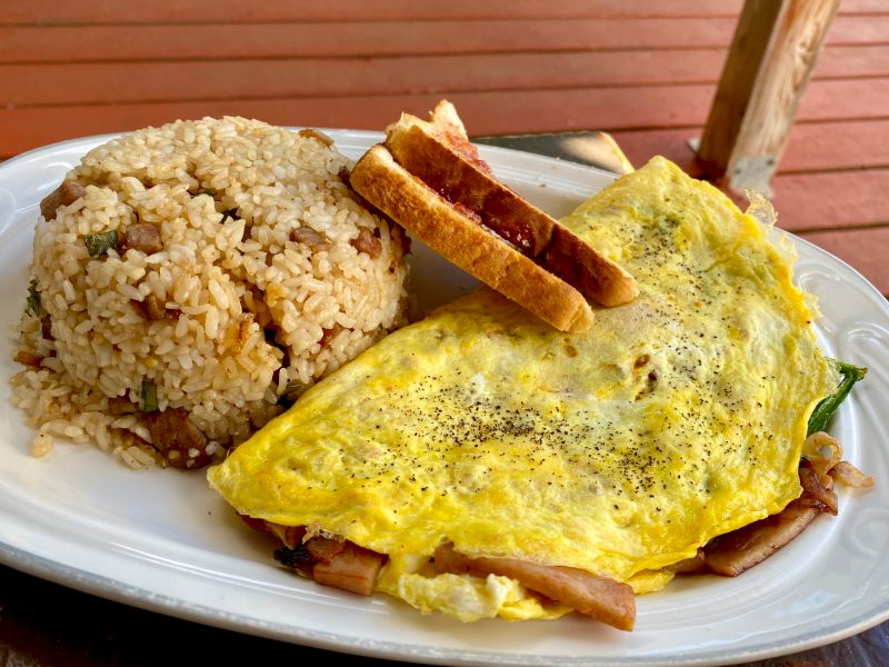 a piece of bread on a plate